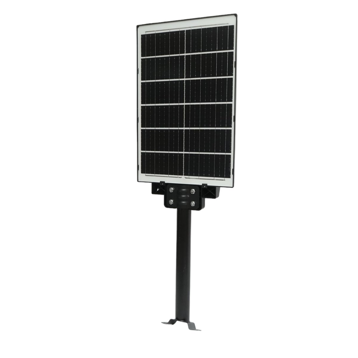 Lampa solara LED 300W iluminat stradal 6500K cu panou solar, telecomanda, senzor miscare si prindere pe stalp Breckner Germany
